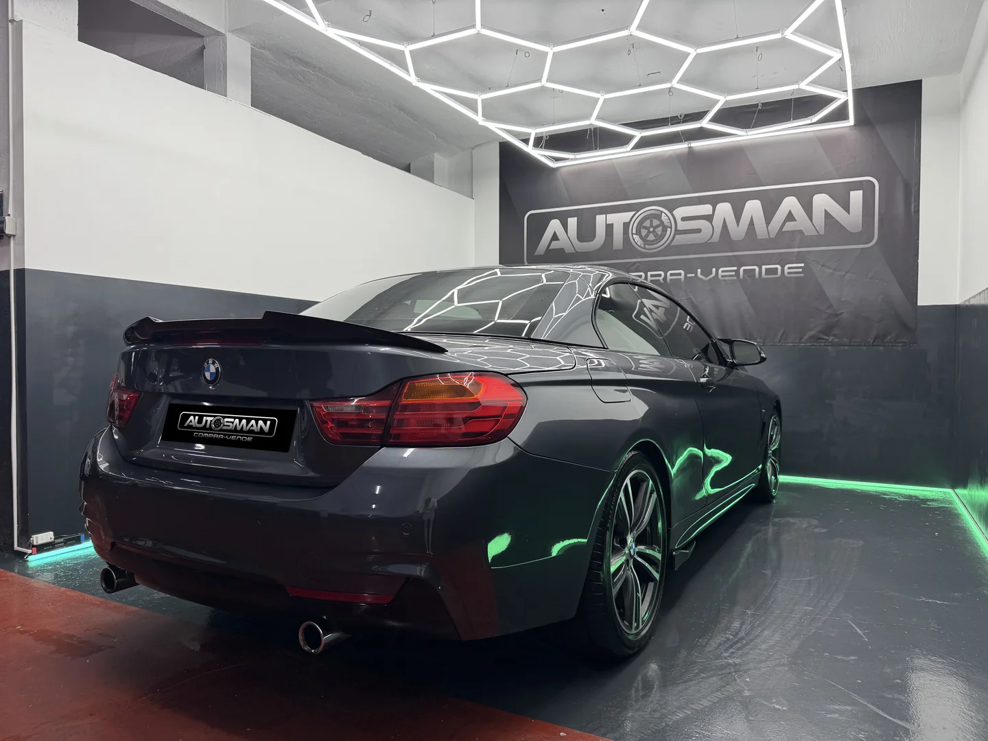 BMW Serie 4 435i 2015 Gasolina Gris - Detalle